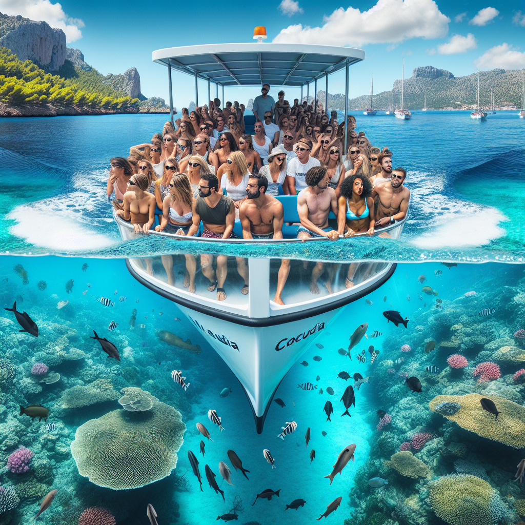 Glass Bottom Boat canpicafort Tour